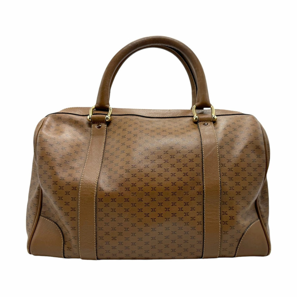 Celine handbag leather brown